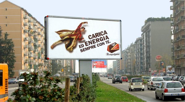 cartelli pubblicitari temporanei